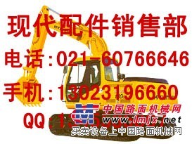 供應廣州現代挖掘機配件