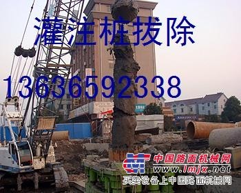 上海宝山拔桩专业地下障碍物清除路面加固钢板道板租赁