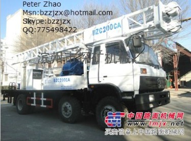 供应汽车钻BZC200CA车载式水井钻机