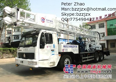 供应滨州钻机BZC350ZYII 车载式水井钻机