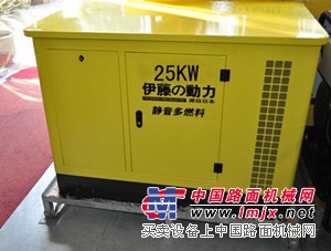 供应25KW燃气发电机组 上海家用汽油发电机价格