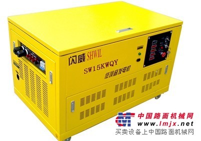 供應(yīng)15kw汽油發(fā)電機(jī)|閃威工廠發(fā)電機(jī)|靜音移動式