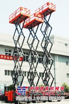 北京高空作业平台16米出租剪叉式升降机东四环出租液压升降平台