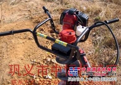 巩义市中恒机械厂地钻手提式植树挖坑机