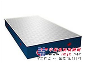 划线平板布点法刮研
