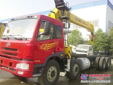 260马力解放前四后八14吨随车吊现车13797886033