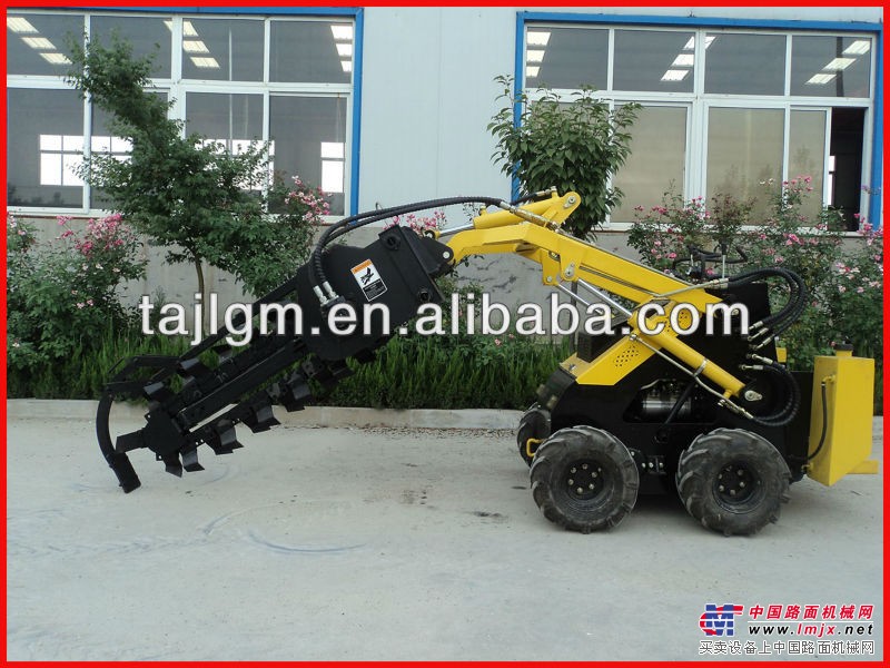 JL300A mini loader with trencher