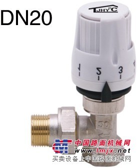 供应菁华昱创牌DN20角式恒温阀