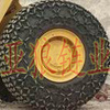 施工工地各工程机械专用轮胎保护链|轮胎防滑链