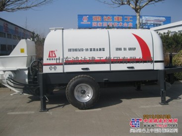 鸿达混凝土输送泵 拖泵 地泵 砼泵 柴油泵