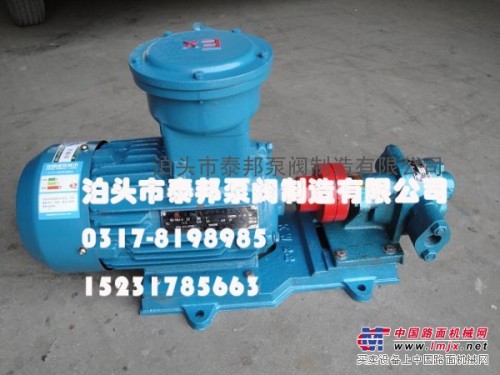 供应ZYB-33.3A,可调式渣油泵 行业专用泵