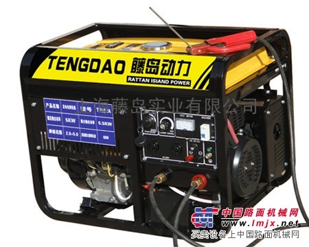 藤島250A汽油發電電焊機組TD250A