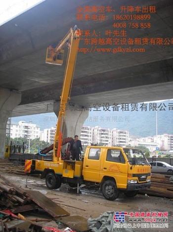 江门高空车租赁跨越高空出租价格优惠实在
