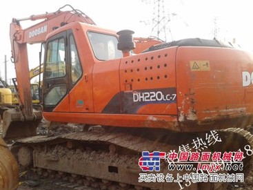 强劲销售网供应斗山DH220LC-7二手挖掘机