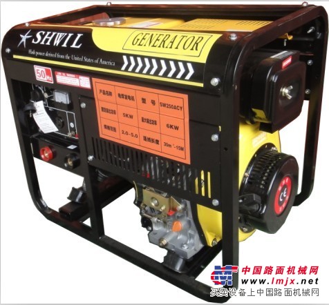 供应250a柴油发电电焊机 闪威发电电焊机