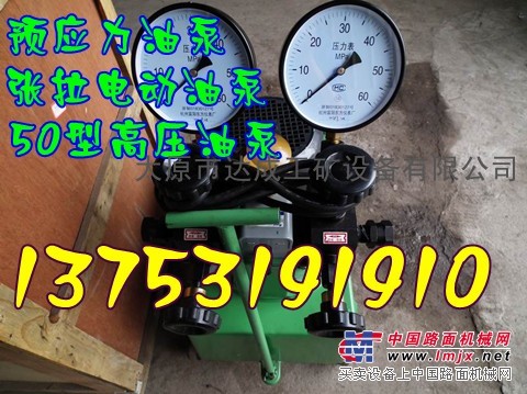山西云南青海50油泵 电动高压油泵