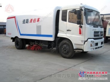 东风天锦大型扫路车价格,11吨大型清扫车,公路局专用扫地车