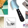 塑料地板焊接配件：月牙刀，硅胶压轮，手工开槽刀
