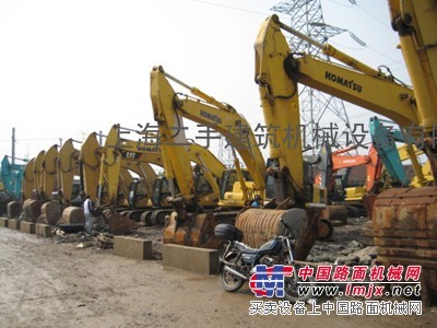 上海二手挖掘机市场供应二手挖土机/挖沟机
