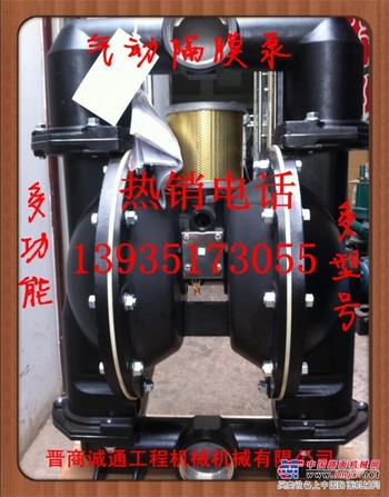 BQG200/0.4气动隔膜泵 易操作易搬迁隔膜泵型号价格