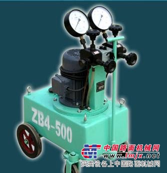 贵州 云南 甘肃 柳州ZB4-500高压电动油泵