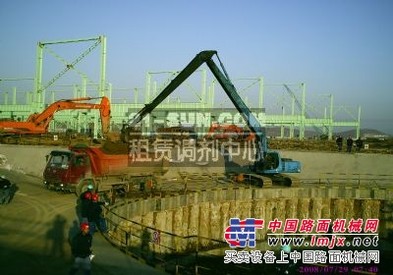 郑州长臂挖机出租
