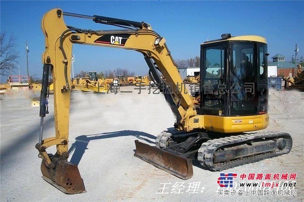 上海卡特305小型二手挖掘機