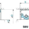 日本NOK SC骨架油封SB密封圈