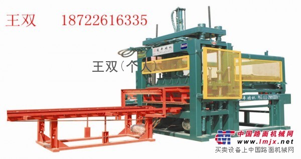 湖北壓磚機設備JF-QT5-20型多功能震壓式牆地磚生產線