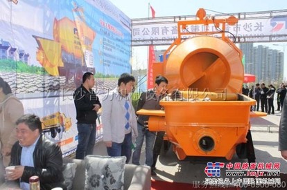 供应农村建房专用泵 为施工节省3~4名人工