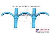 高速公路拱型骨架护坡预制块塑料模具