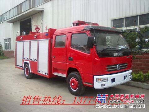 东风多利卡水罐（泡沫）消防车图片