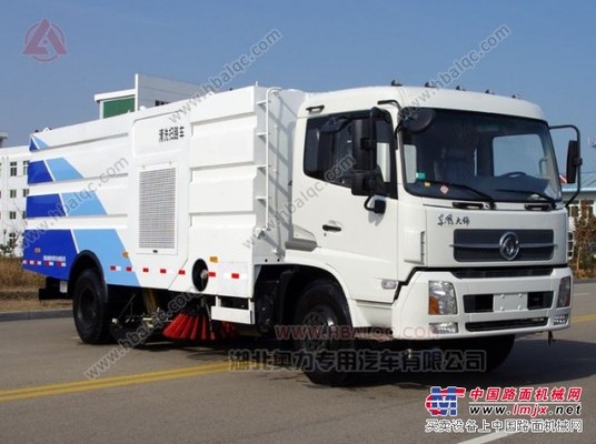 大型高壓清洗清掃車,17噸東風天錦高壓洗掃車,大型衝洗掃地車