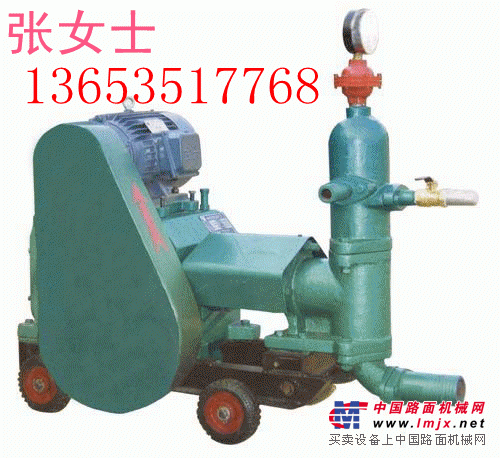 山西厂家直销单缸活塞式灰浆泵 HJB-3灰浆泵