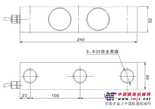 干粉砂浆罐专用称重传感器（型号：YHZY-1）