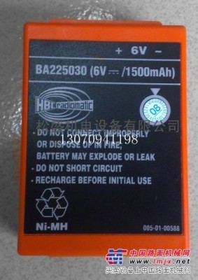 供应BA225030 6V 1500mAh 德国HBC电池