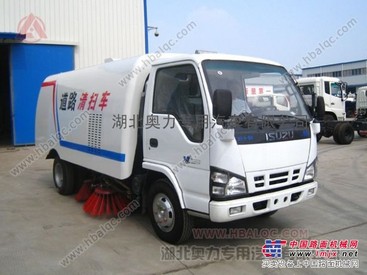 庆铃五十铃600P系列扫路车  扫路车的图片