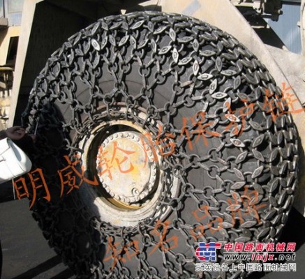 50鏟車輪胎保護鏈礦山必備品裝載機防護鏈鎳粉廠裝載機防滑鏈