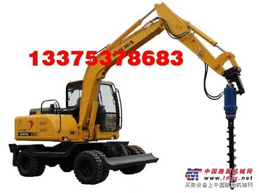 DLS880-9A螺旋钻机 轮式挖掘机 
