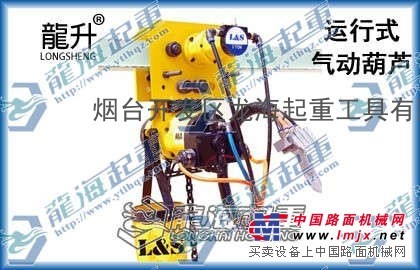大吨位气动葫芦价格【龙海起重定制】，龙升牌气动环链葫芦现货
