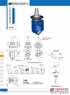 100°刀具转向器