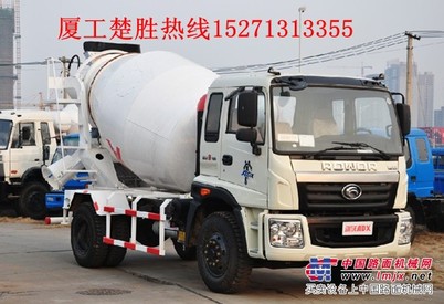 仙桃福田6方BJ5162GJB-G1型混凝土搅拌运输车 