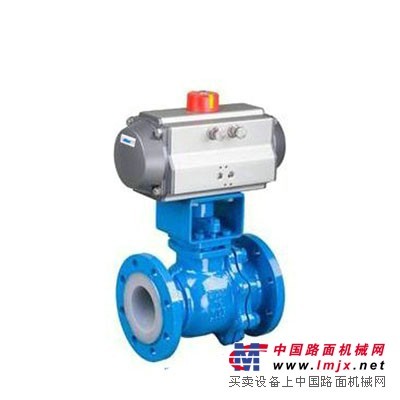专业生产气动衬氟球阀