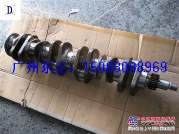 卡特E320挖掘机三菱S6K发动机锻钢曲轴