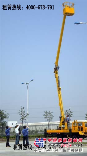 交口稱讚的：重慶路燈安裝車出租、高杆燈維修車出租 眾誠租賃