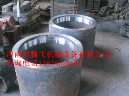 供應上海610*400對輥機輥皮配件雙輥破碎機滾筒生產廠家