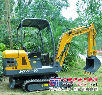 玉工YG22-9X履帶式小型挖機