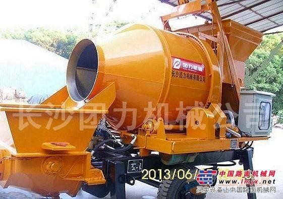 大量供应中国强制式搅拌拖泵JS1000可拆式设备
