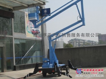 12米曲臂式升降机 360度旋转 升降平台 高空作业设备