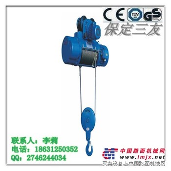 2T5吨6米CD1型电动葫芦|钢丝绳电动葫芦厂家促销